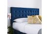 5ft King Size Kingston Blue Velvet Ottoman Storage Bed Frame 4